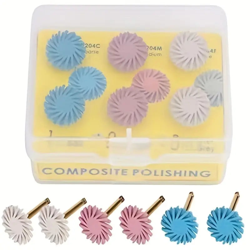 Composite polishing disc kit